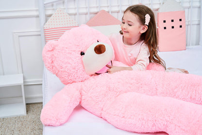 IKASA Giant Teddy Bear Plush Toy Stuffed Animals(Brown,78 inches)