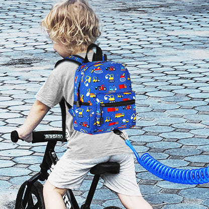 Accmor Toddler Backpack Leash, Cute Unicorn Baby Backpacks with Anti Lost Wrist Link, Mini Kids Backpack Leash Walking Harness for Outdoor Travel, Adorable Backpack Tether for Boys Girls 1-3 (Purple)