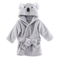 Hudson Baby Unisex Baby Plush Animal Face Bathrobe