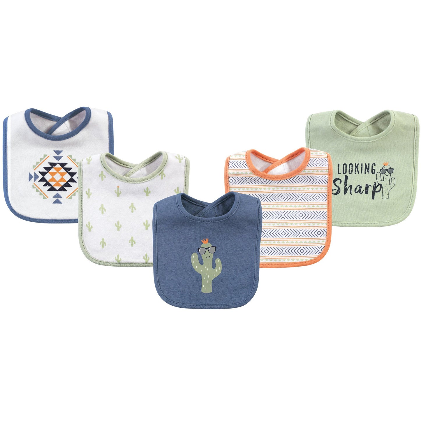 Hudson Baby Unisex BabyCotton Bibs