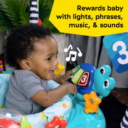 Baby Einstein Neptune's Ocean Discovery Activity Jumper, Ages 6 months +, Max weight 25 lbs., Unisex