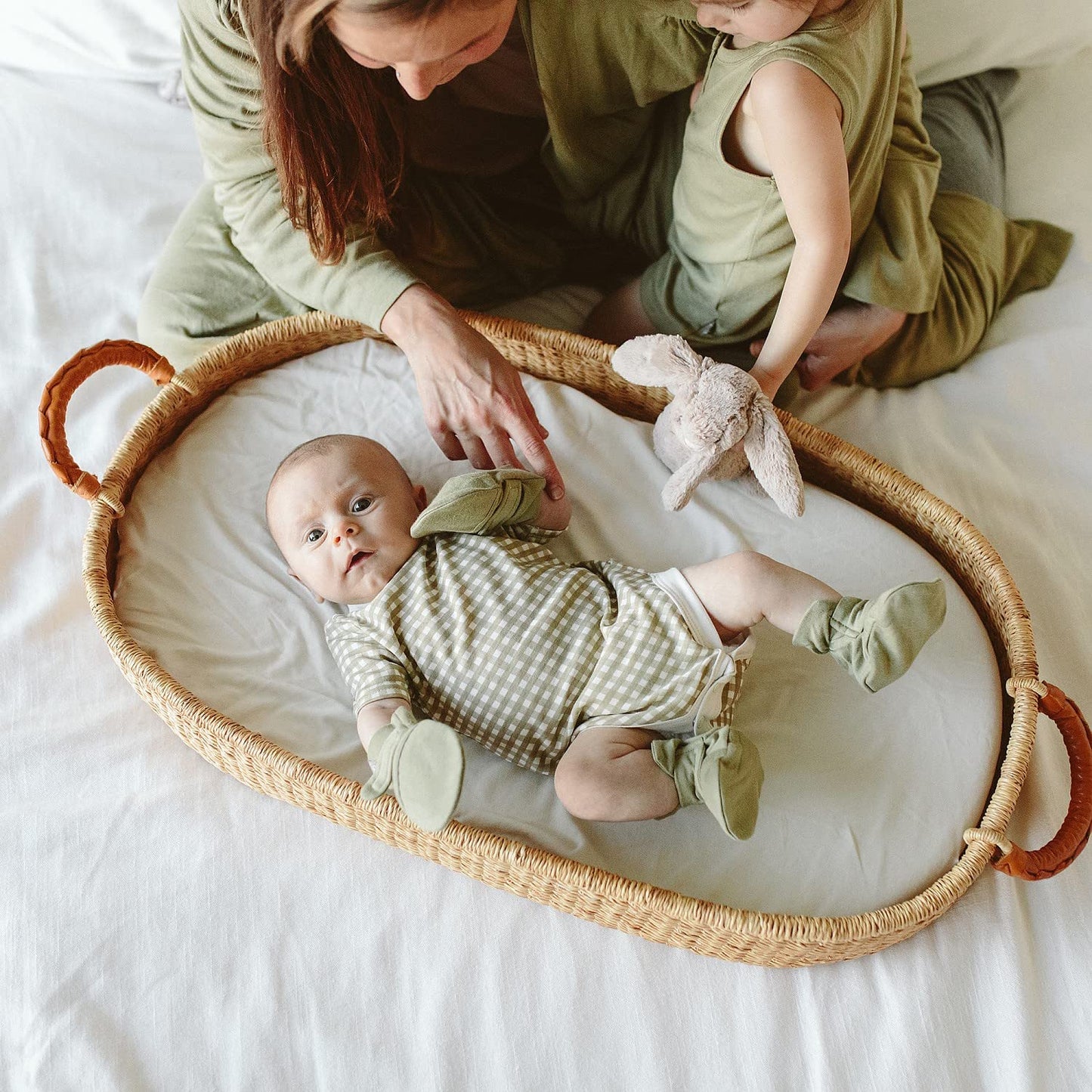 goumikids Viscose Made from Bamboo Cotton Anti-Scratch Soft Stay-On Mitts