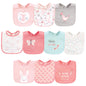 Hudson Baby Unisex BabyCotton Bibs