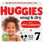 Huggies Size 1 Diapers, Snug & Dry Newborn Diapers, Size 1 (8-14 lbs), 38 Count, Packaging May Vary