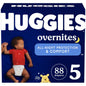 Huggies Size 5 Overnites Baby Diapers: Overnight Diapers, Size 5 (27+ lbs), 100 Ct (2 Packs of 50)