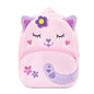 NICE CHOICE Cute Toddler Backpack Toddler Bag Plush Animal Cartoon Mini Travel Bag for Baby Girl Boy 2-6 Years(Grey Elephant)