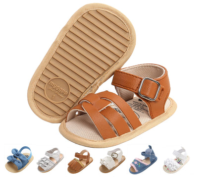 Baby Girls Sandals Summer Shoes Outdoor First Walker Toddler Girls Shoes for Summer