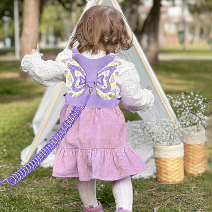 Accmor 3 in 1 Toddler Harness Leashes + Anti Lost Wrist Link, Kids Harness Children Leash for Girls, Child Anti Lost Leash Baby Cute Harness Belt Strap Hold Kids Close While Walking