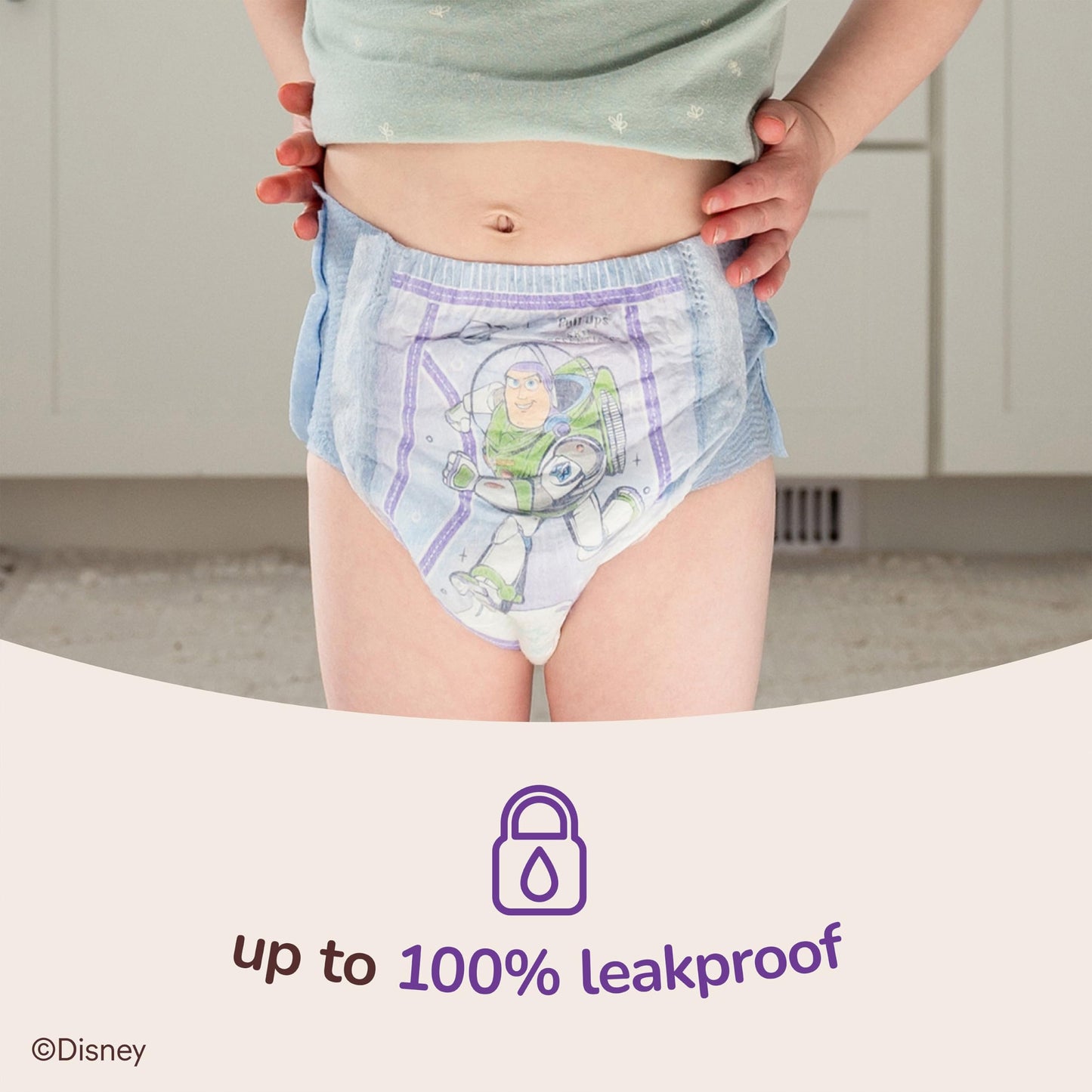 Pull-Ups Boys' Skin Essentials Potty Training Pants, Training Underwear, 2T-3T (16-34 lbs), 124 Ct (4 Packs of 31)