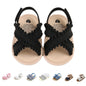 Baby Girls Sandals Summer Shoes Outdoor First Walker Toddler Girls Shoes for Summer