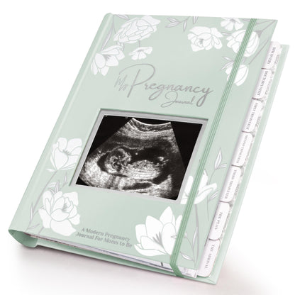 Pregnancy Journal, Pregnancy Announcements - 80 Pages Hard Cover Baby Books For Mom To Be Gift, Baby Memory Book Keepsake, Gender Reveal Gifts For New Moms, Mother's Day Gifts (Clay)