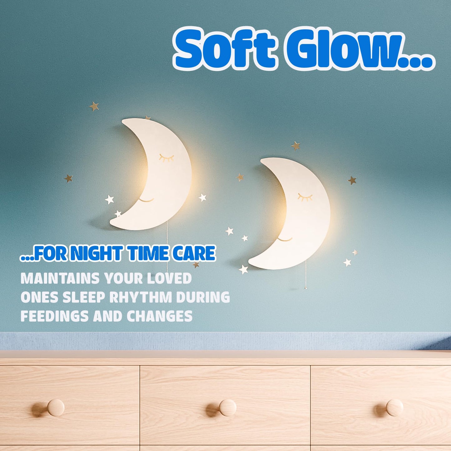 Tip perk Cloud Light - Floating Cloud Wall Lamp For Nursery | Cute Cloud Kids Bedroom Battery-operated Hanging Cloud Night Lights Cloud Cloud Baby