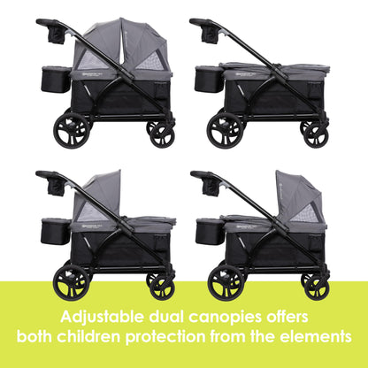Baby Trend Expedition Stroller Wagon, Liberty Midnight