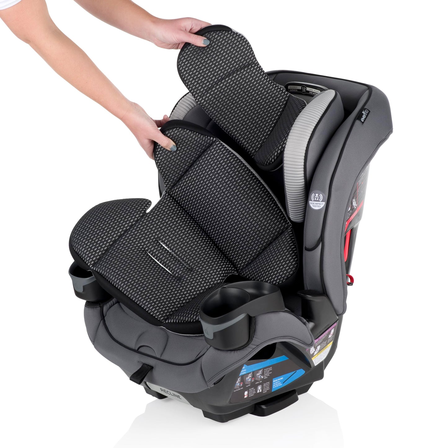EveryFit/All4One 3-in-1 Convertible Car Seat (Augusta Pink)