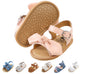Baby Girls Sandals Summer Shoes Outdoor First Walker Toddler Girls Shoes for Summer