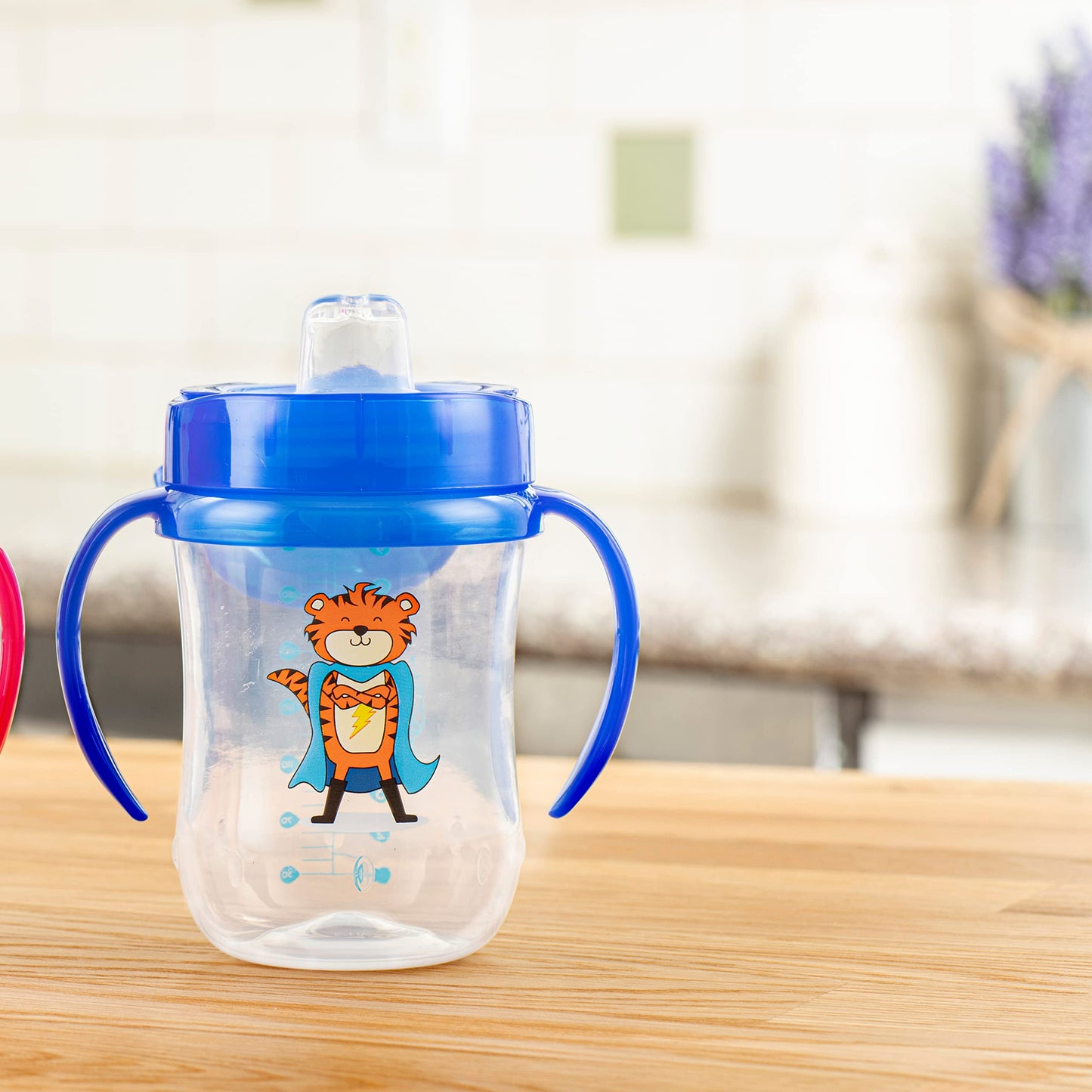 Dr. Brown's Transition Sippy Cup with Soft Spout - Pink - 6oz - 6m+