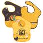 Bumkins Disney Bibs for Girl or Boy, SuperBib Baby and Toddler 6-24 Months, Essential Must Have for Eating, Feeding, Baby Led Weaning, Mess Saving Waterproof Soft Fabric, 3-pk Pooh Bear and Friends