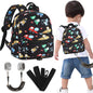 Accmor Toddler Backpack Leash, Cute Unicorn Baby Backpacks with Anti Lost Wrist Link, Mini Kids Backpack Leash Walking Harness for Outdoor Travel, Adorable Backpack Tether for Boys Girls 1-3 (Purple)