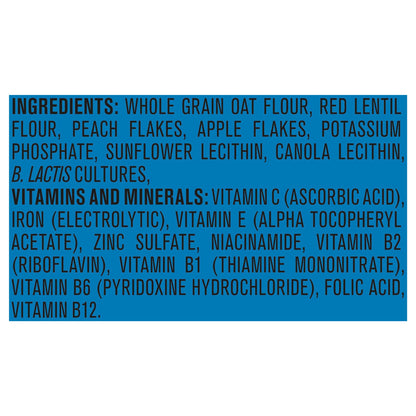 Gerber Toddler Food, Multigrain Banana Apple Strawberry Cereal, 8g Whole Grains, Iron, Zinc & Vitamin B12, Toddler Cereal, 6-Pack