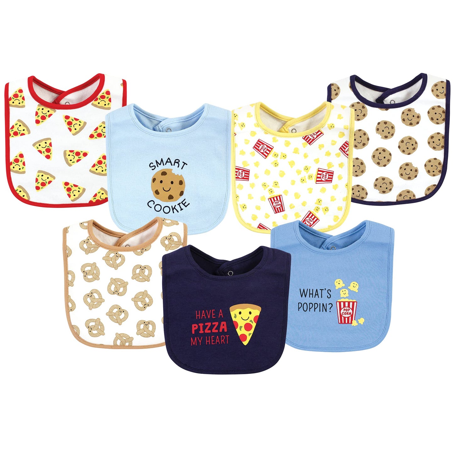 Hudson Baby Unisex BabyCotton Bibs