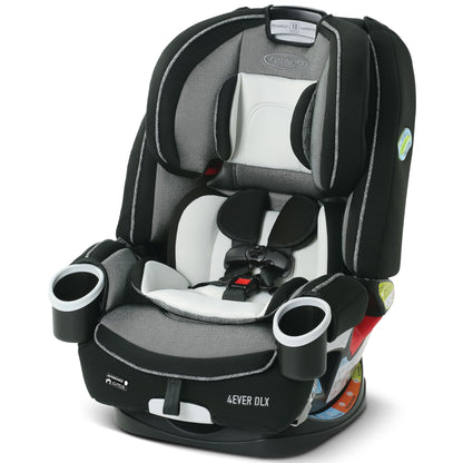 Graco 4Ever DLX 4-in-1 Car Seat, Maven | Infant to Toddler Car Seat, with 10 Years of Use | Rear-Facing, Forward-Facing and Booster Modes | Safe, Comfortable and Convenient