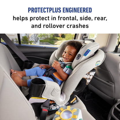 Graco Extend2Fit 3-in-1 Convertible Baby Car Seat, Rear and Forward Facing, Adjustable Extension Panel for Extra Legroom, Talia