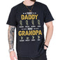 Personalized Fathers Day Shirts for Dad, Grandpa Shirt with Grandkids Names, Gifts for Dad Hunting Fishing