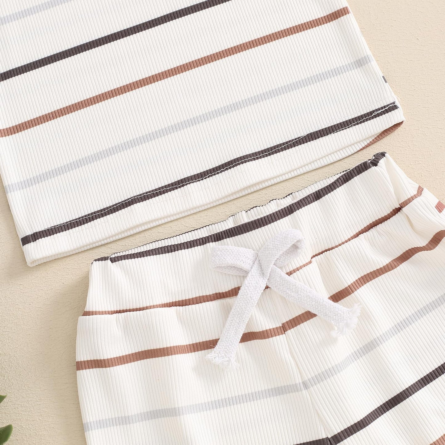 Baby Boy Summer Clothes Striped Tank Tops Camisoles and Shorts Newborn Boys Spring Summer Outfit