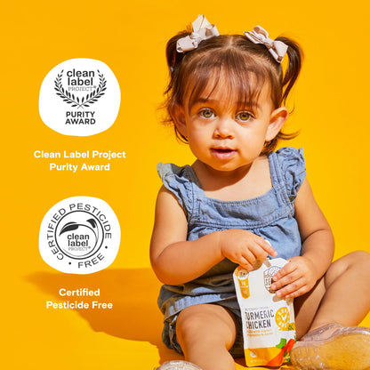 Serenity Kids 7+ Months Bone Broth Puree Made With Organic Veggies - Clean Label Project Purity Award Certified - 3.5 Ounce BPA-Free Pouch - Grass Fed Beef Pot Roast - 12 Count - Baby Food Pouch
