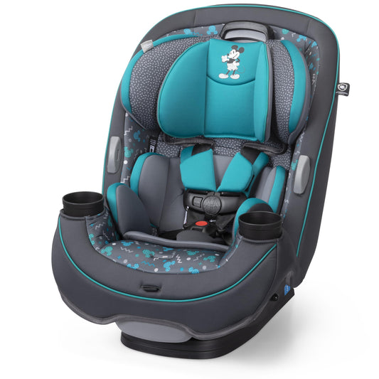 Disney Convertible Car Seat, Rear Facing 5-40 pounds, Forward Facing 30-65 pounds, Booster 40-100 lbs, Convert From Infant to Toddler, Simply Mickey