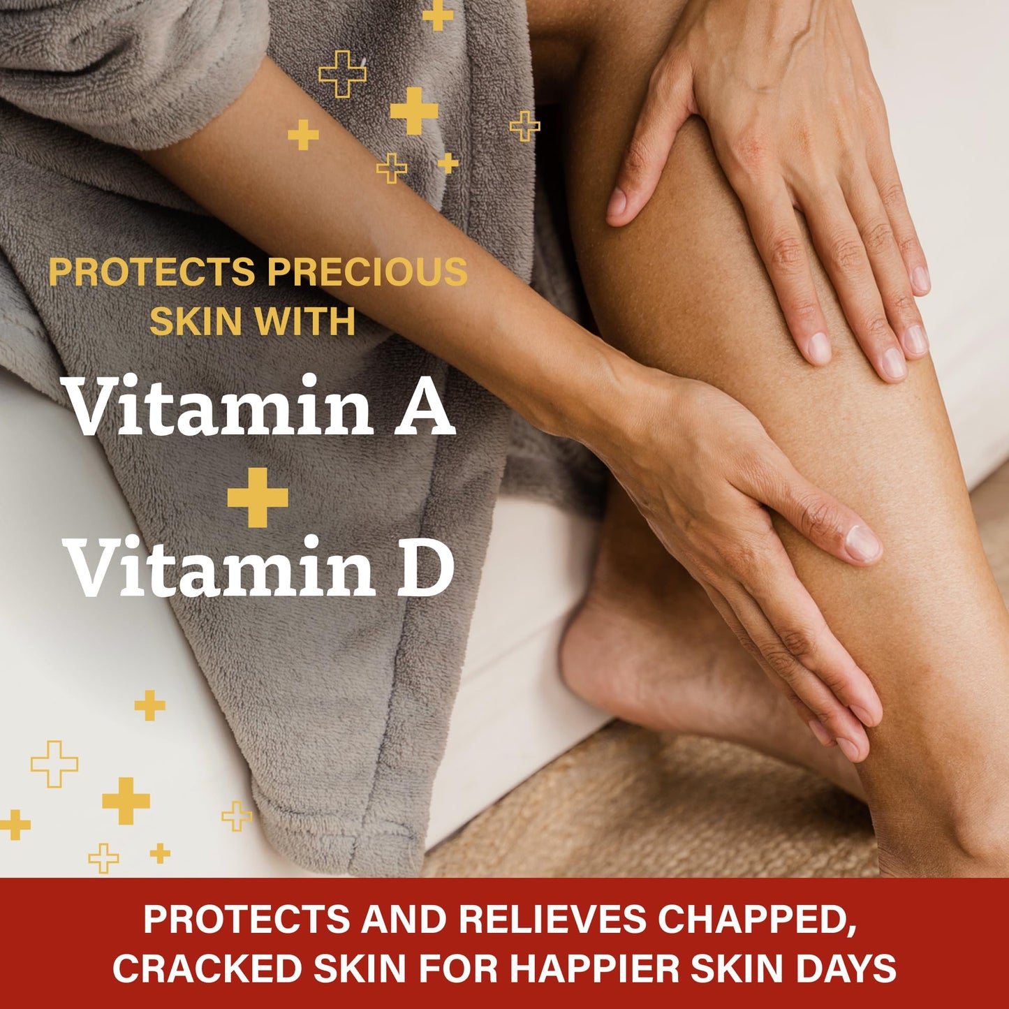 A+D First Aid Healing Ointment - Moisturizing Skin Protectant for Dry Cracked Heels, Elbows, Hands and Lips - Use After Hand Washing, Packaging May Vary, Multicolor – 1.5 oz Tube