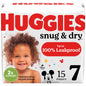Huggies Size 1 Diapers, Snug & Dry Newborn Diapers, Size 1 (8-14 lbs), 38 Count, Packaging May Vary