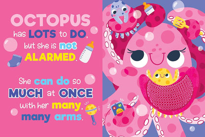 Silly Sea Creatures - Silicone Touch and Feel Board Book - Sensory Board Book
