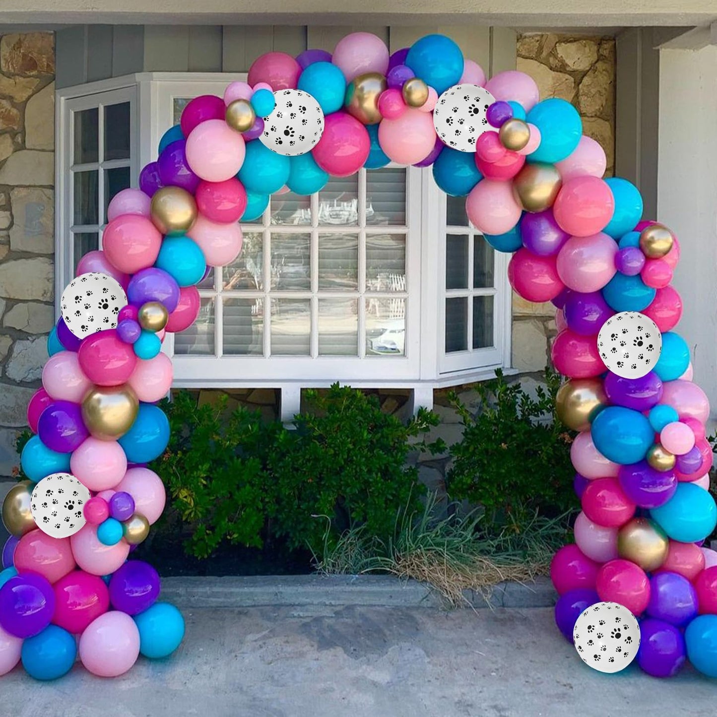 Neutral Balloons Arch Kit, Pink Beige Boho Balloons Garland with Double Stuffed Sand White Balloon for Baby Shower Birthday Wedding Bridal Shower Party Decorations