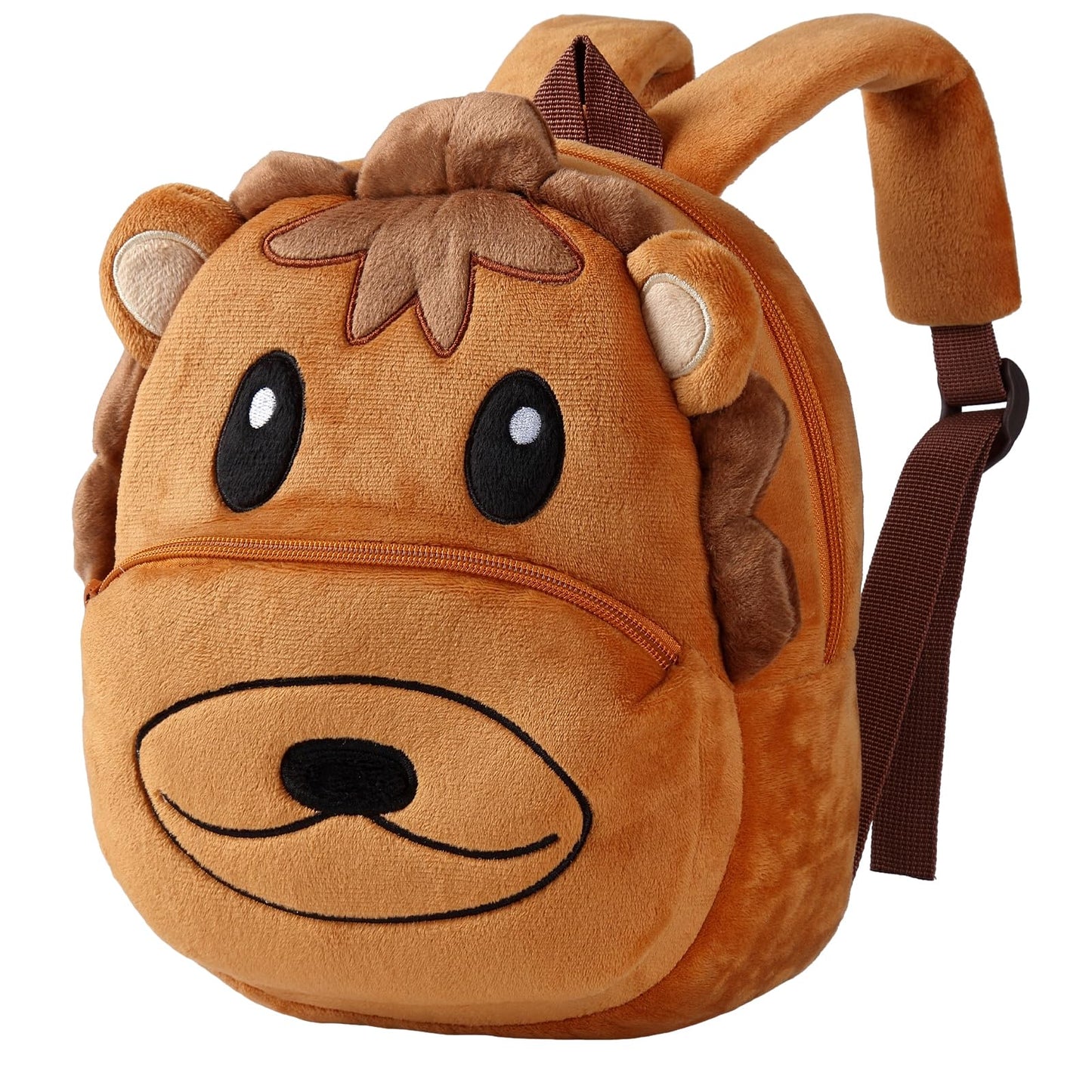 MICHLEY Toddler Backpack Plush Animal SchoolBag Cartoon Girls Travel Bag Mini Baby Daypack for Kids Kindergarten Pre School Bags, Cow