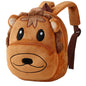 MICHLEY Toddler Backpack Plush Animal SchoolBag Cartoon Girls Travel Bag Mini Baby Daypack for Kids Kindergarten Pre School Bags, Cow