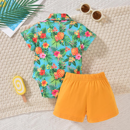 Baby Boy Hawaiian Outfit