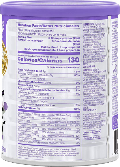 Bubs 365 Day Grass Fed Infant Formula with Iron, Cow Milk-Based Powder for Infants 0-12 Months, Made with Non-GMO Milk, 20 oz
