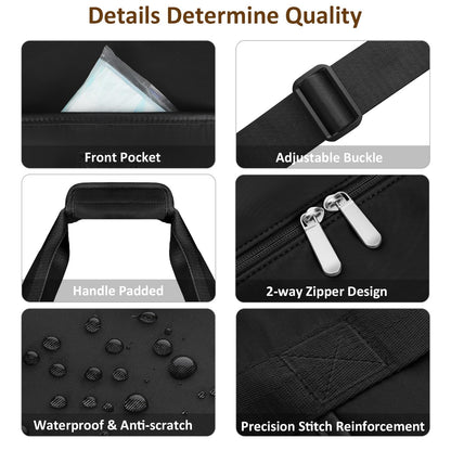 Expandable Travel Duffle Bags Weekender Overnight Bags for Women Men Hospital Bag for Women Labor Delivery with Toiletry Bag Waterproof