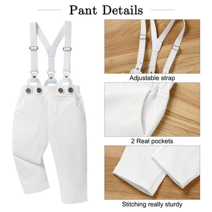 SANMIO Baby Boy Clothes 0-24M Baby Boy Suits 4pcs Baby Boys Baptism Easter Outfits Baby Christmas Clothes