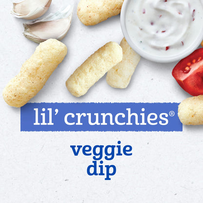 Gerber Snacks for Baby Lil Crunchies, Mild Cheddar, 1.48 Ounce (Pack of 6)