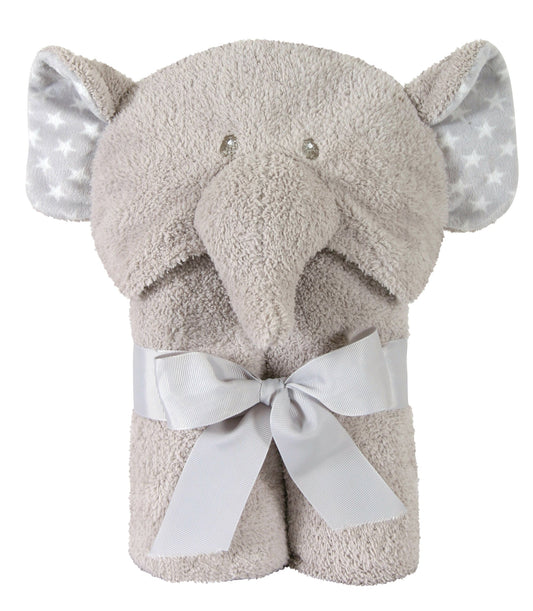 Stephan Baby Terry Plush Hooded Bath Towel, Frog, 0-24 Months