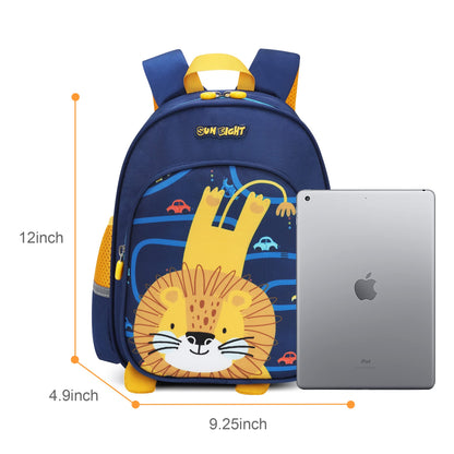 Toddler Backpack for 1-3 Year Old Girls & Boys Waterproof 3D Animal Cartoon Rabbit Design Kids Travel Backpack Lightweight Preschool Daycare Bag with Adjustable Straps(Little White Rabbit)