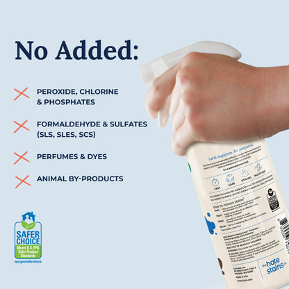 Miss Mouth's Messy Eater Stain Treater Spray - 4oz 2 Pack Stain Remover - Newborn & Baby Essentials - No Dry Cleaning Food, Grease, Coffee Off Laundry, Underwear, Fabric