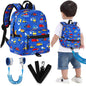 Accmor Toddler Backpack Leash, Cute Unicorn Baby Backpacks with Anti Lost Wrist Link, Mini Kids Backpack Leash Walking Harness for Outdoor Travel, Adorable Backpack Tether for Boys Girls 1-3 (Purple)