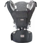Baby Carrier, Ergonomic 6-in-1 Baby Carrier with Hip Seat for Newborn Infant Toddler, Adjustable Detachable Baby Holder Carrier for Dad Mom