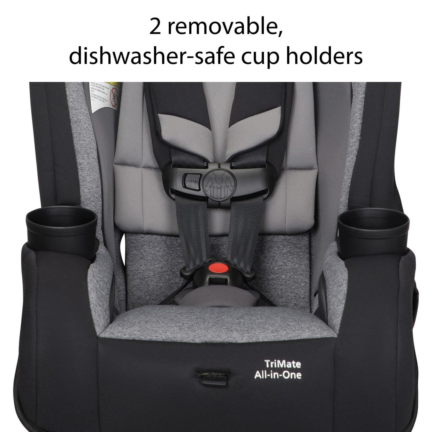 Safety 1st Convertible Car Seat, Convert from Rear to Forward Facing and Belt-Positioning Booster, High Street, From Birth to Age 10, TriMate