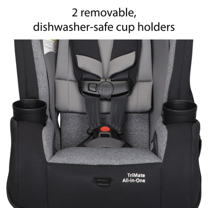 Safety 1st Convertible Car Seat, Convert from Rear to Forward Facing and Belt-Positioning Booster, High Street, From Birth to Age 10, TriMate