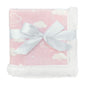 American Baby Company Heavenly Soft Chenille Sherpa Receiving Blanket, 3D Pink, 30" x 35", Warm and Cozy for Boys and Girls, Ideal for Baby Carrier, Stroller, and Travel