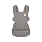 Baby Tula Explore Linen Baby Carrier 7 – 45 lb, Adjustable Newborn to Toddler Carrier, Multiple Ergonomic Positions Front and Back, Breathable and [Natural – Explore + Linen, Ash